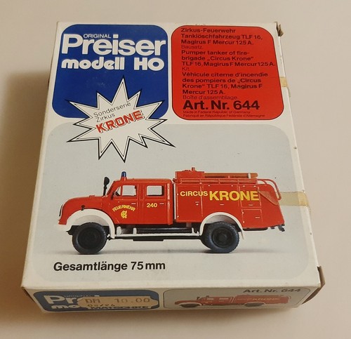 Preiser spur 644 - spur, h0