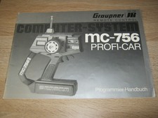 Graupner Anleitung  Sender MC