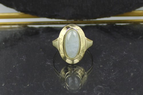 Aquamarin goldring 333er - aquamarin-goldring,,
