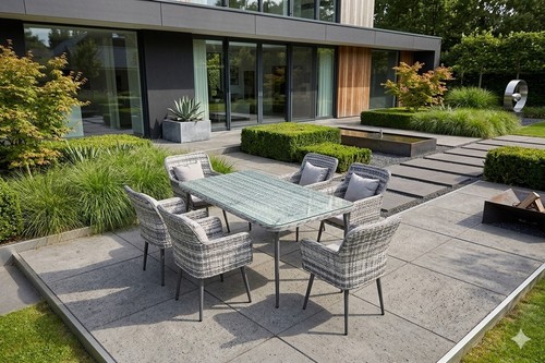 Gartenmöbel set aus - aus, aluminium