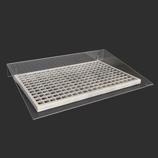 Lichtschachtabdeckung aus Acryl | Schutz für Keller vor Regen und Schmutz