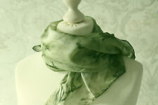 Seidentuch Tanne grün