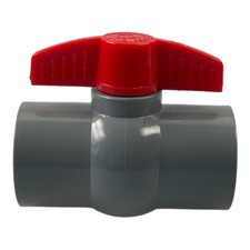 Econo Line PVC Kugelhahn 32, 40, 50 und 63mm unibody PN10 ** super günstig **