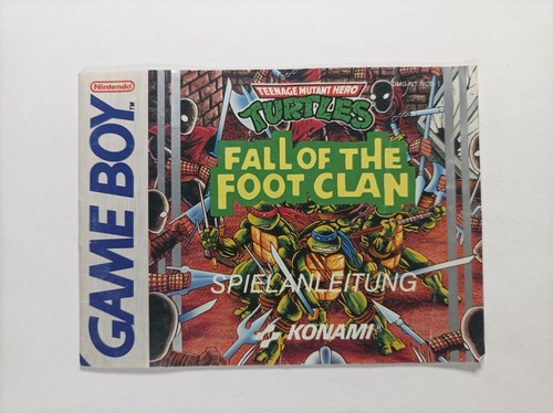 Game boy turtles fall the - game,