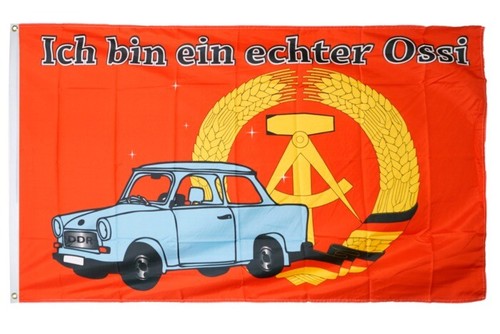 Fahne ich bin ein echter - bin, ossi