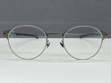 ic Berlin Brille Herren Damen rund grau matt Panto Titan T100 NP699€