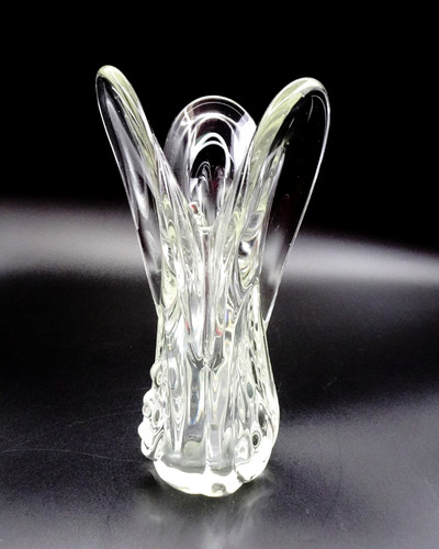 Vase bohemia glas - -,