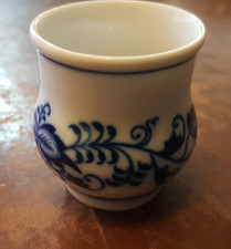 Zwiebelmuster Becher (H 5cm) -  Porzellan D Czechoslovakia
