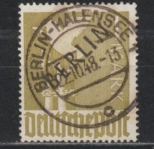 Berlin Mi.-Nr. 17 Schwarzaufdruck 1948 gestempelt geprüft