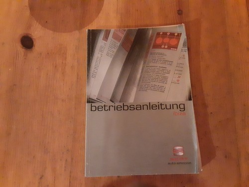 Seat ibiza bedienungsanleitung - ibiza,