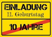 8 Einladungskarten -