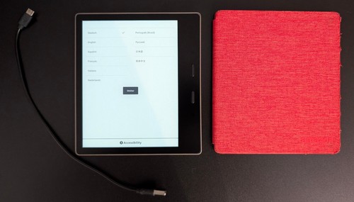 Amazon kindle oasis 32gb - kindle,