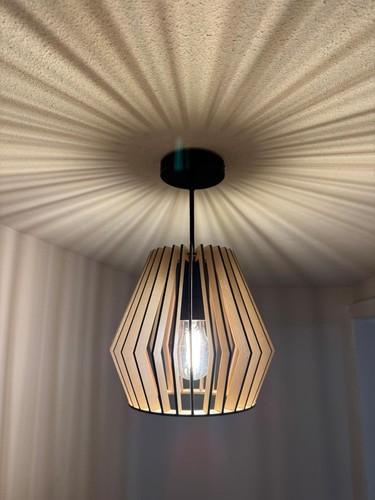 Deckenleuchte lumira aus holz - lumira,