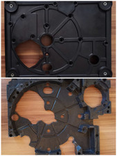 Technics SL 1200 MK2 1210 isoliertes Gehäuse Unterteil + Innenteil - Ersatzteile