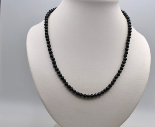 Schwarz onyx halskette - onyx, mit