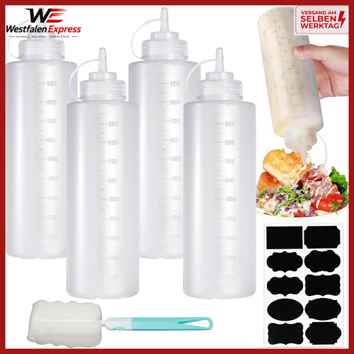 Quetschflasche 1000ml squeeze - quetschflasche, 1000ml,