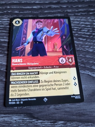 Disney lorcana hans - disney,