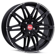 1x MAM WHEELS MAM B3N matt black lip polished 8.5Jx19 5x112 ET30
