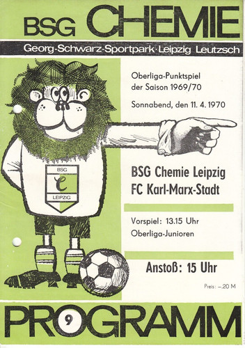 Chemie leipzig fc - 11.04.70,