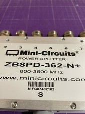 Mini-Circuits ZB8PD-362-N+ 8-Wege DC Pass Power Splitter, 600 - 3600 MHz, 50Ω UR