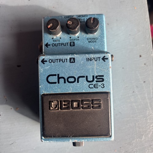 Boss chorus pedal - boss, ce-3