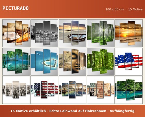Bilder set 100 cm - 100, 50