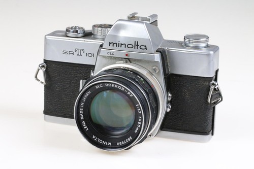 Minolta 101 mit mc - sr-t,