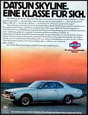 Datsun  Skyline    originale Werbung aus 1979