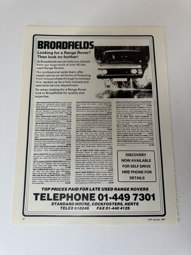 Original 1990 classic range - classic,