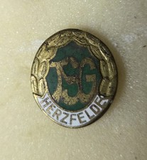 TSG Herzfelde Deutschland DDR Anstecknadel Sammlung Auflösung