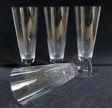 ROSENTHAL FORM 2000 STRAHLENSCHLIFF 6 SEKTGLÄSER H 17,5 CM