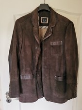 GIMOS Lederjacke Fieldlacke Gr. 54 Velourleder