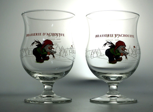 Brasserie achouffe glas 12 - d'achouffe,