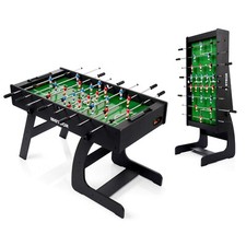 Kickertisch Tischkicker Tischfußballspiel klappbar inkl. Bälle 121x61x79 faltbar