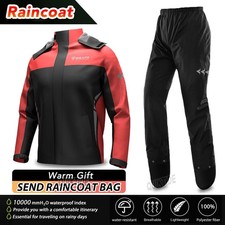 Herren-Reitjacke Regenhose Set