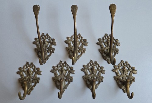Satz vintage messinghaken - satz,