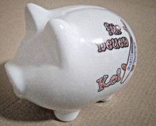 Sparschwein mit Aufdruck "für