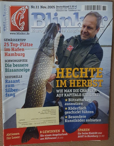 Angelzeitschrift blinker - angelzeitschrift,
