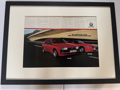 Neu gerahmtes alfa romeo - alfa, sz