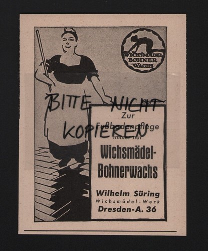 Dresden werbung 1941 wilhelm - dresden,, 1941,