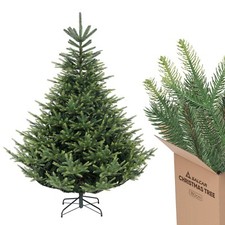 Künstlicher Weihnachtsbaum 1,8m Natur-Tannenbaum Spritzguss Nordmanntanne Baum
