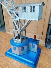 blechspielzeug HAFEN-KRAN,ca.1945/50erJ. Gely 192