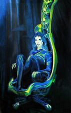 ALIEN BABE- Original Akryl Gemälde, Original Acrylic Painting, ca. 61 x 99 cm