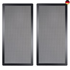280mm x 140mm PC Gehäuse Staub Netzfilter, 2 Stück, magnetischer Rahmen, C