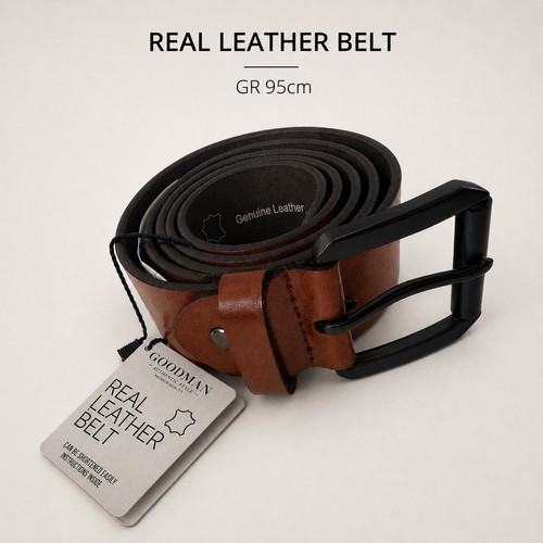 Echtes leder gürtel 95cm - gürtel,