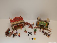 Playmobil 3786 Sheriff Office 3787 Golden Nugget Saloon  ACW Western
