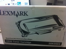 original Lexmark Toner 20K0503 C510 C510N schwarz neu B