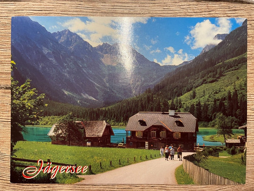 Ansichtskarte jägersee - ansichtskarte,,