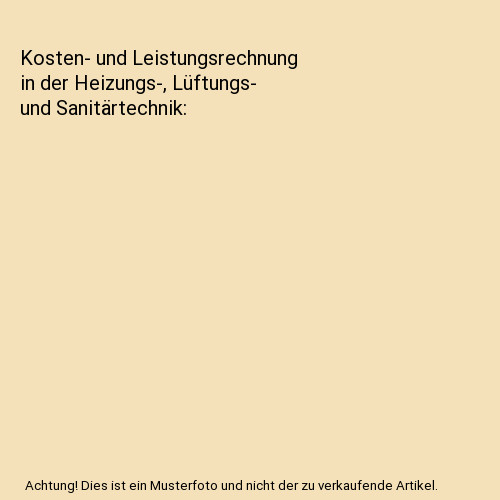 Kosten und leistungsrechnung - kosten-,