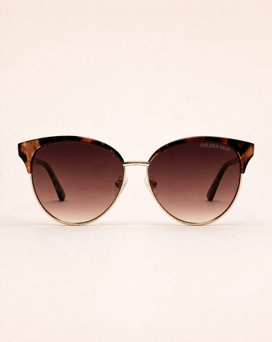 Golden vein auren sonnenbrille - golden,